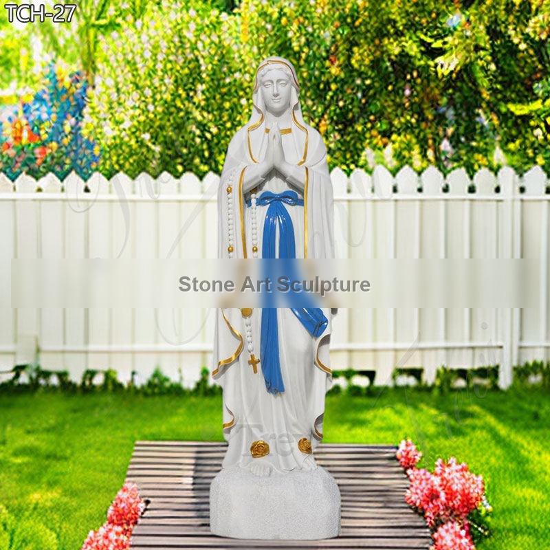 Catholic Garden Statues and Decor Our Lady of Lourdes for Sale TCH-27 detail image