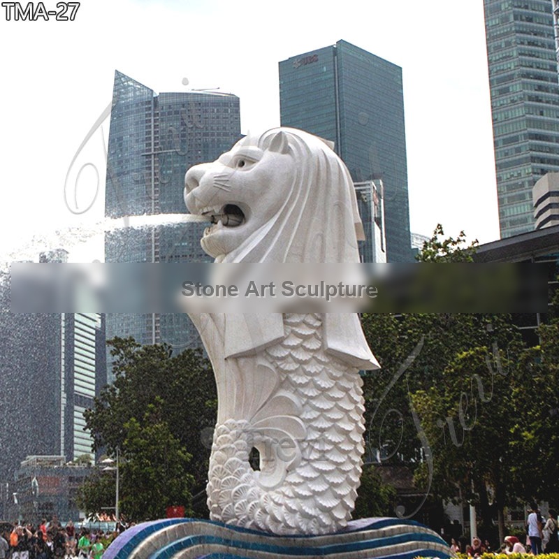 Famous Singapore Merlion Sculpture Replica for Sale TMA-27 detail image