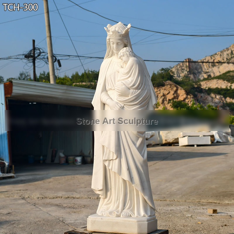 6 Feet Our Lady Seat of Wisdom Statue TCH-300 detail image