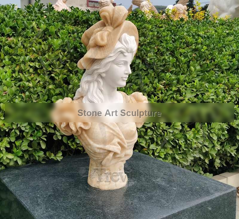 Custom Made Bust Head Statue from a Photo TMC-26 detail image