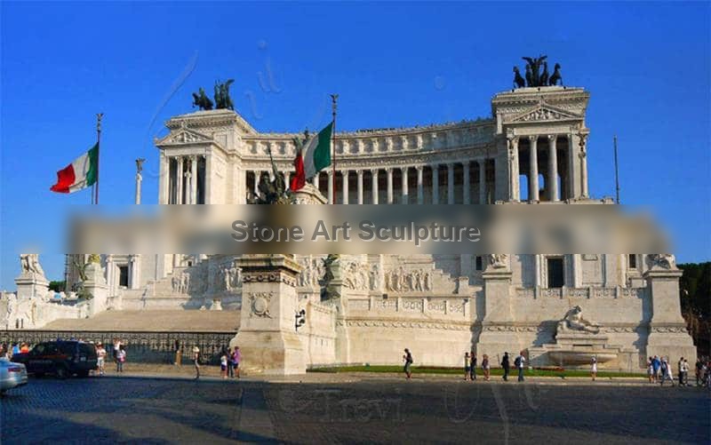 Outdoor Marble Piazza Venezia Statue in Rome for Square decor MOKK-247 detail image