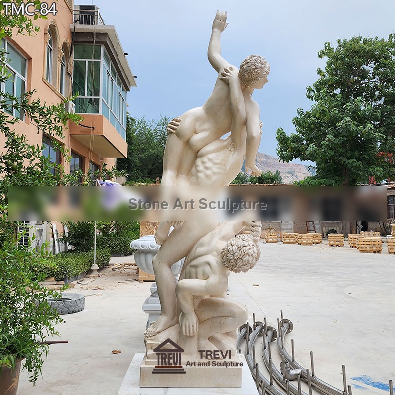 Famous Abduction of a Sabine Woman Sculpture Replica for Sale detail image