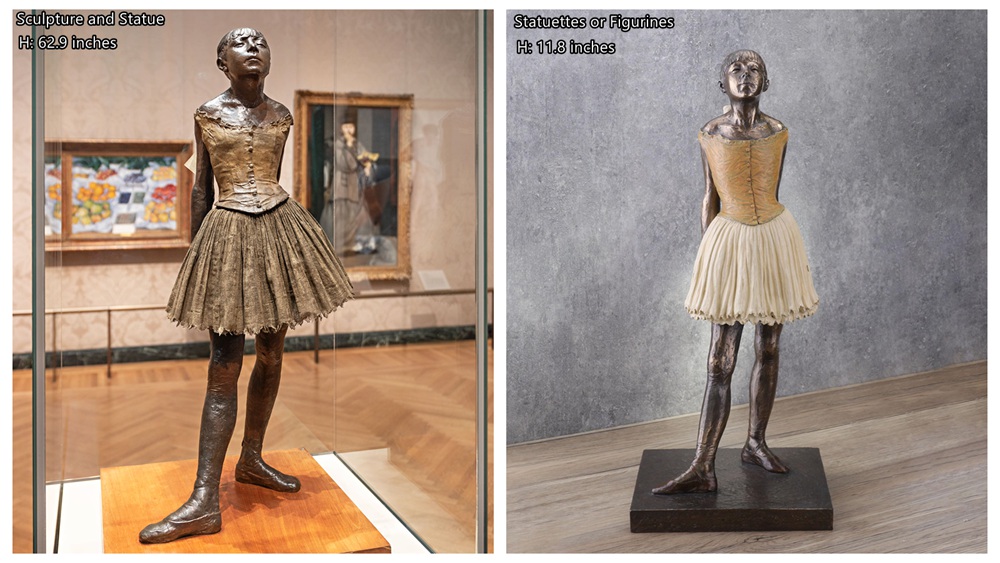 Ballet Dancer Sculpture and Statue and Ballet Dancer figurines