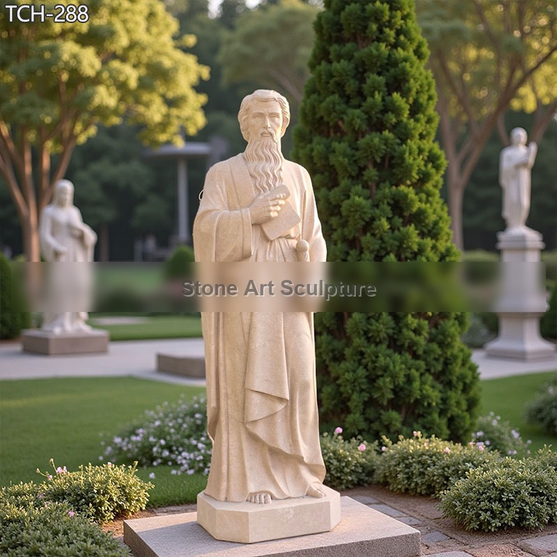 Hand-carved Saint Paul Statue for Church