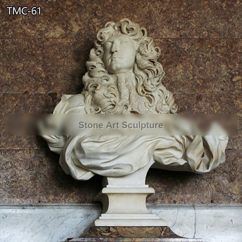 Marble Bernini Bust of Louis XIV Statue Replica Supplier TMC-61