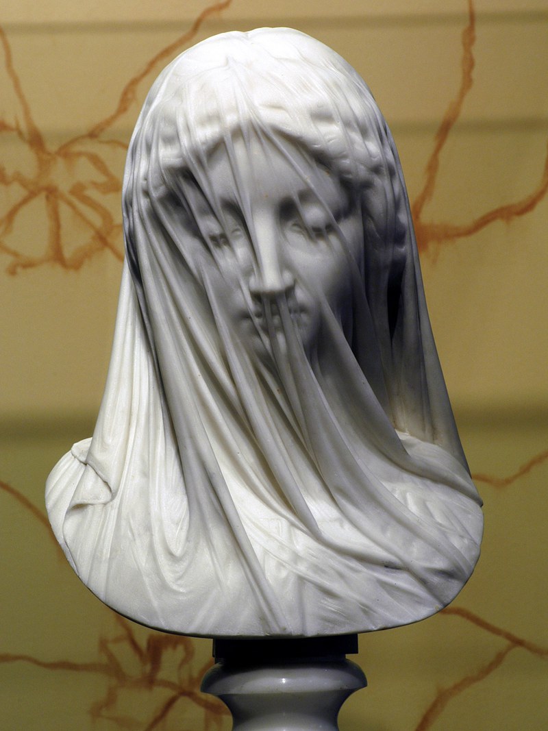 Where is The Veiled Virgin Statue?