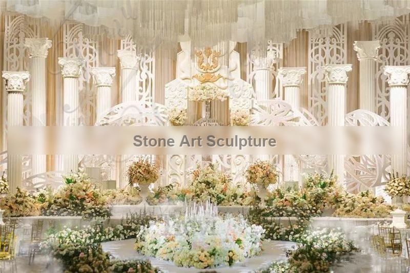 Marble Decorative Wedding Columns for Sale detail image