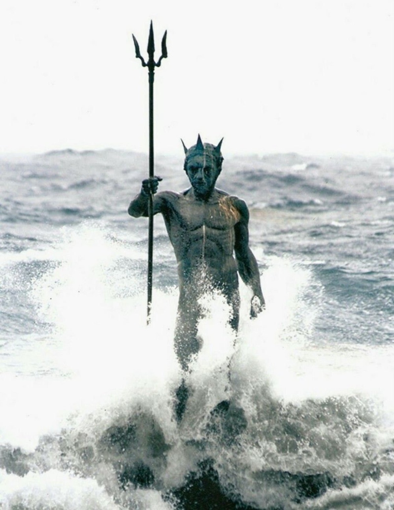 famous Statue Of Poseidon Spain