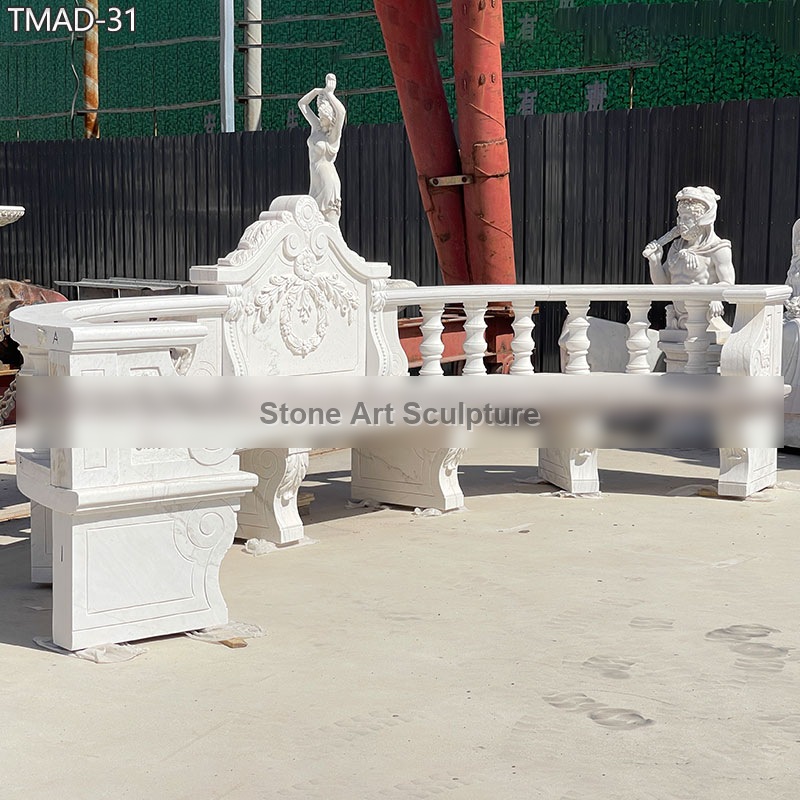 Famous Marble Gates of Hell Art Sculpture Replica detail image