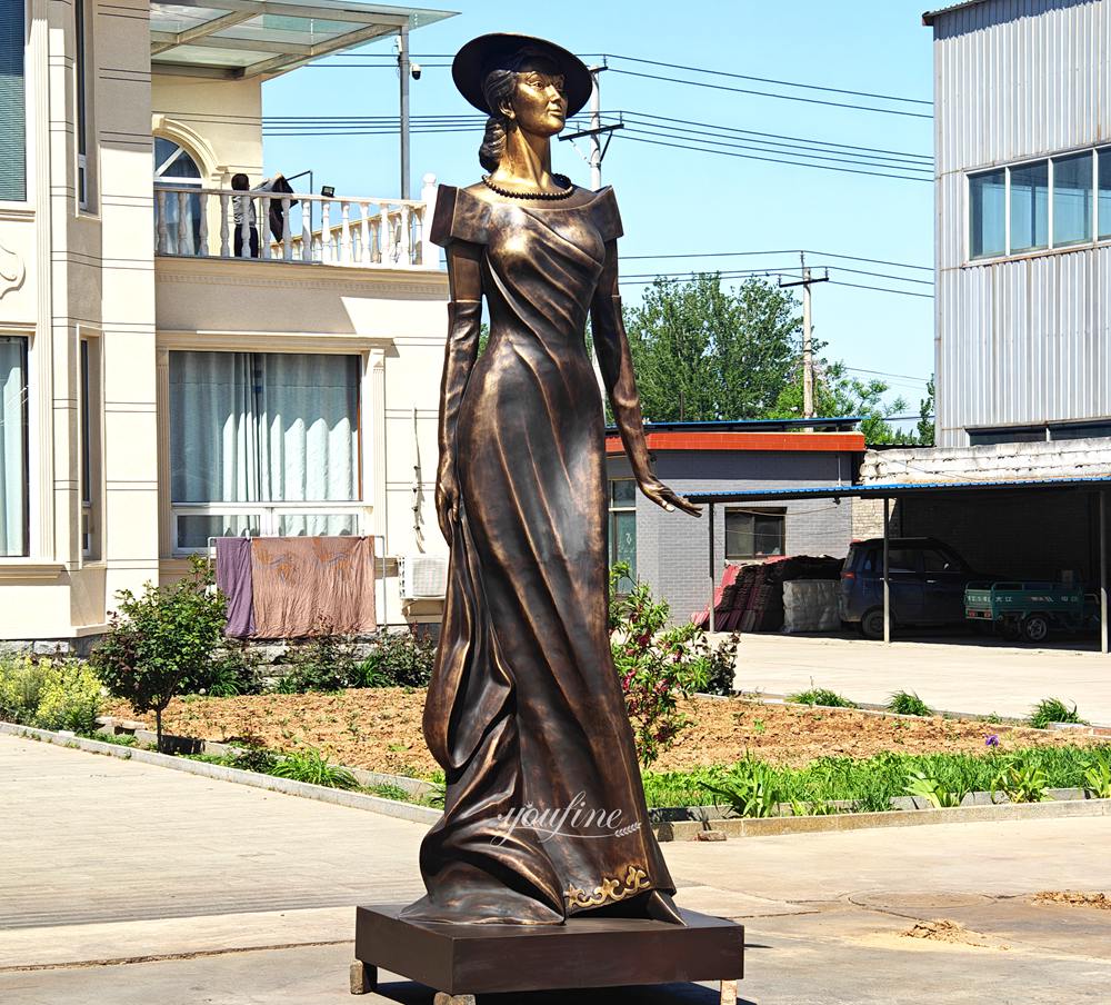 The Completed Dior Goddess Sculpture