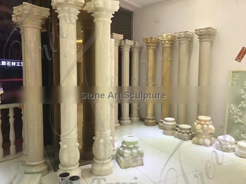Marble Column Home Outdoor decor for Sale detail image