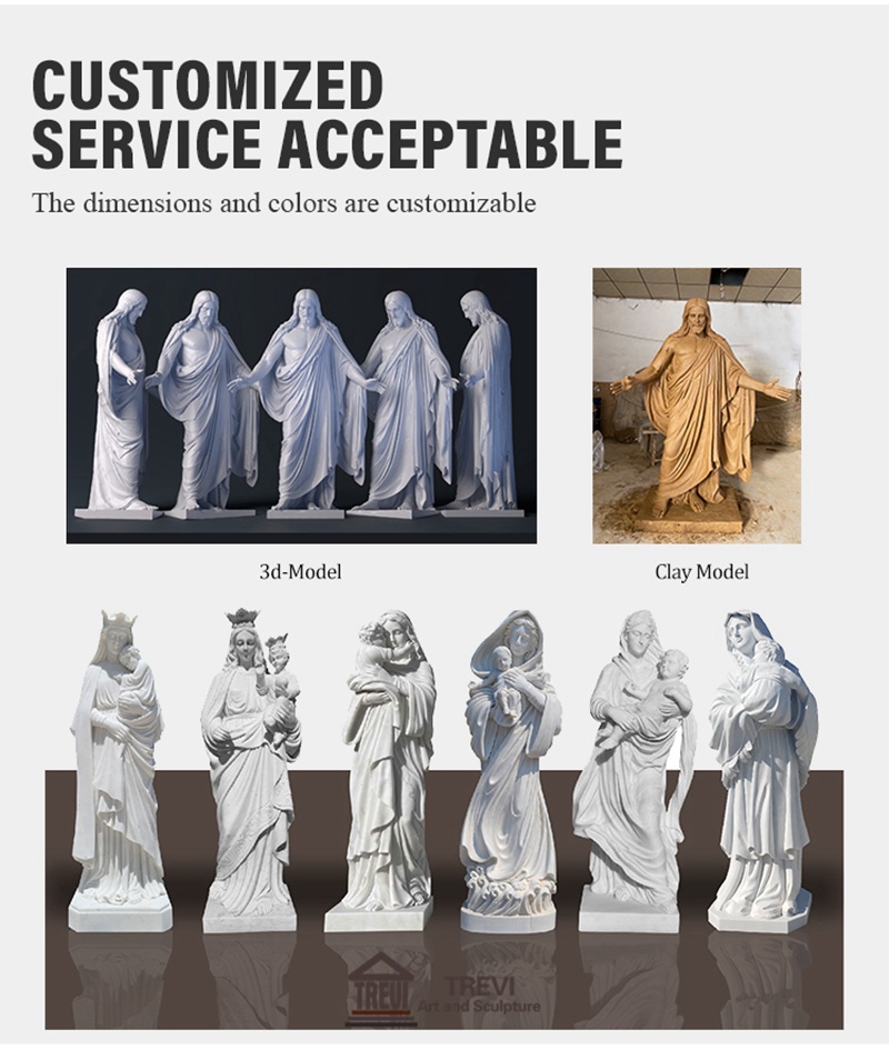 custom religious statue