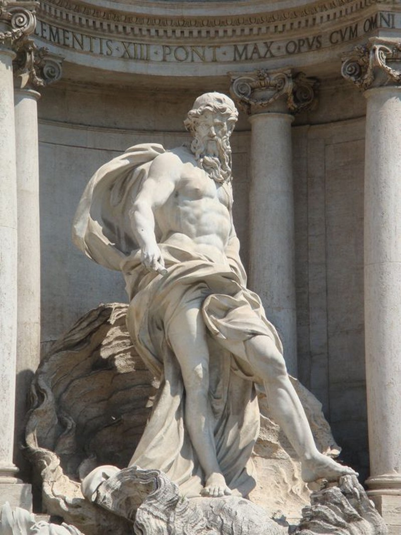 Poseidon Statue