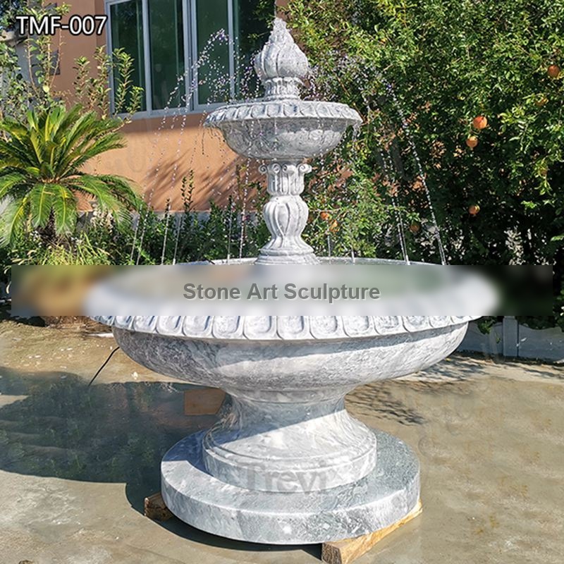 Marble Modern Patio Outdoor Fountains Garden Decoration TMF 007