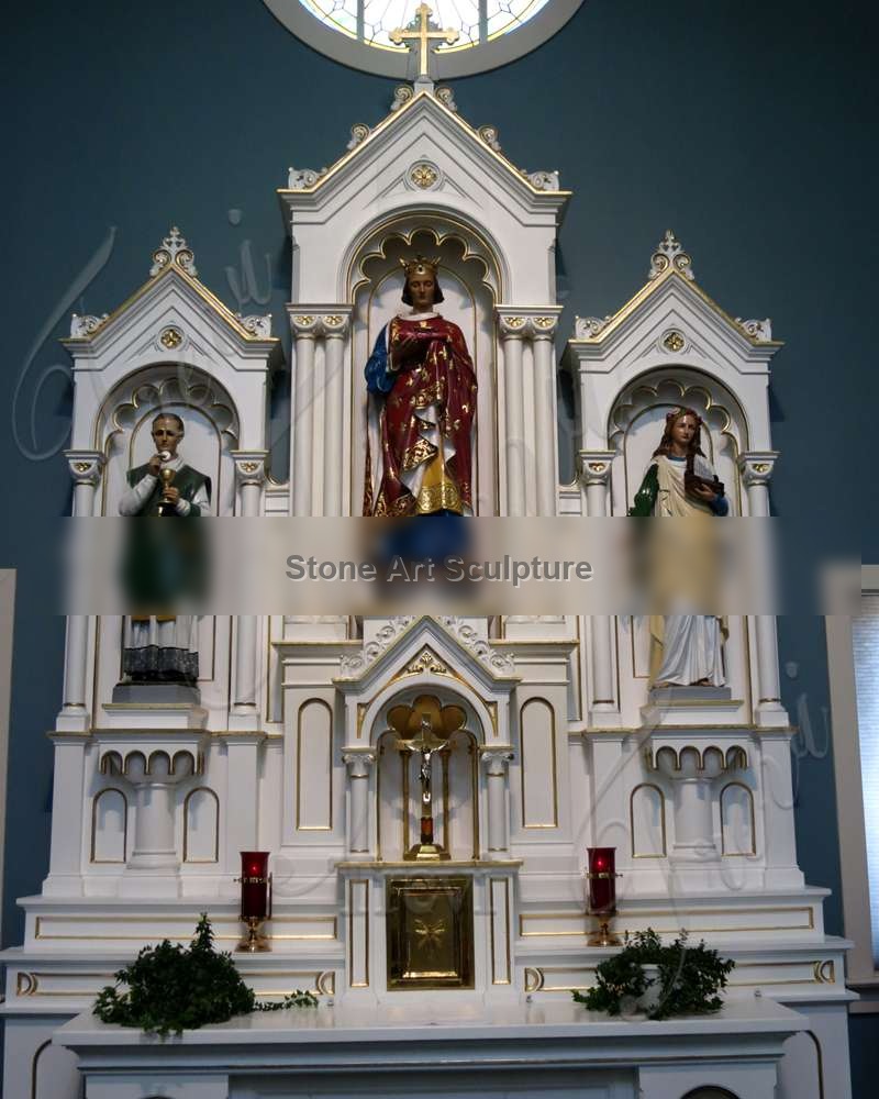 Modern Marble Main Altar Table Designs for Church Home Suppliers CHS-864 detail image
