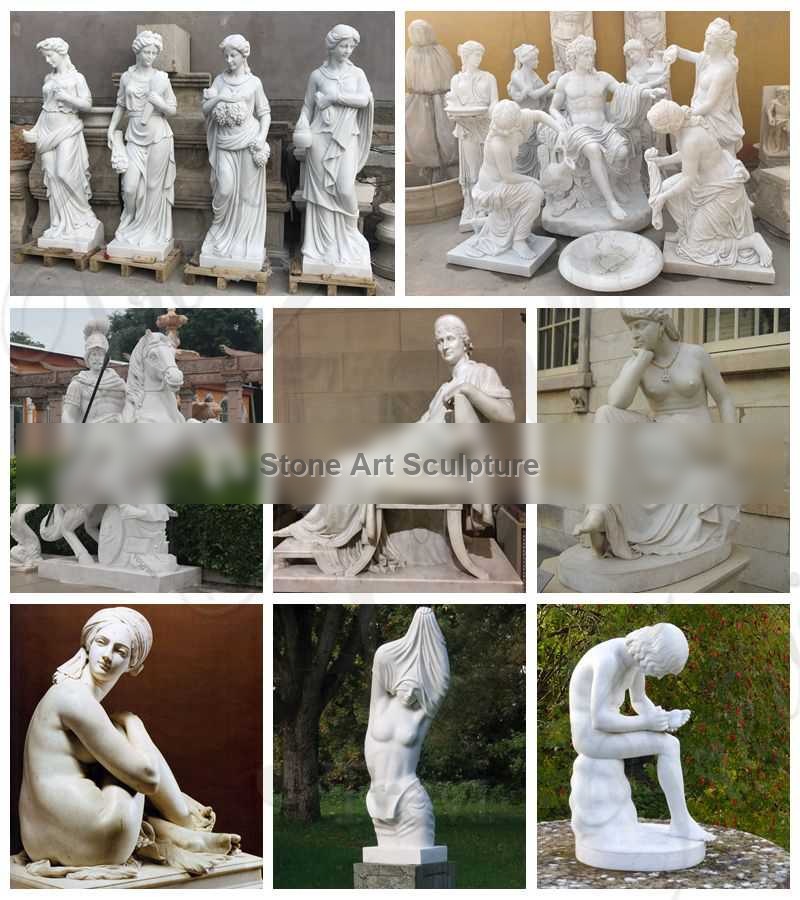 Custom Marble Garden Statue Hercules and Cacus for Sale MOKK-846 detail image