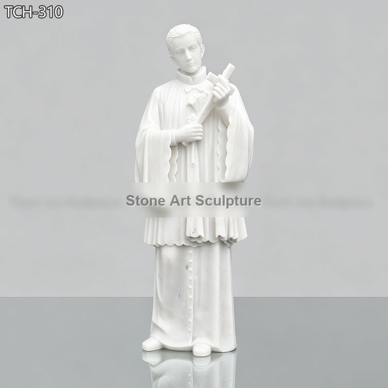 Life Size St.Aloysius Statue detail image