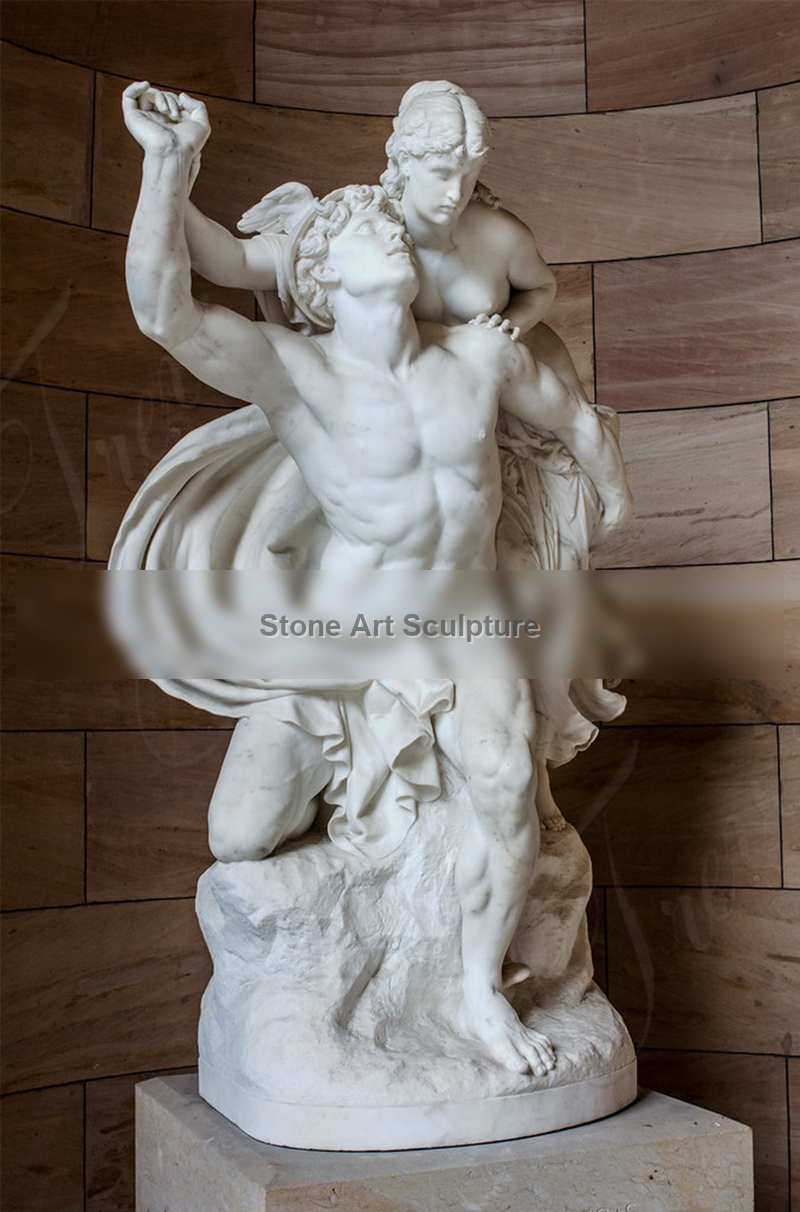 Marble Life-size Statues for Sale Merkur And Psyche Reinhold Begas Art MOKK-928 detail image