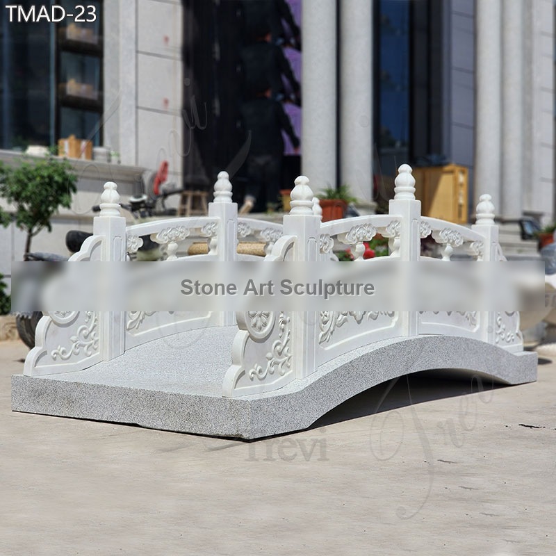 Decorative Outdoor Garden Marble Bridge for Sale