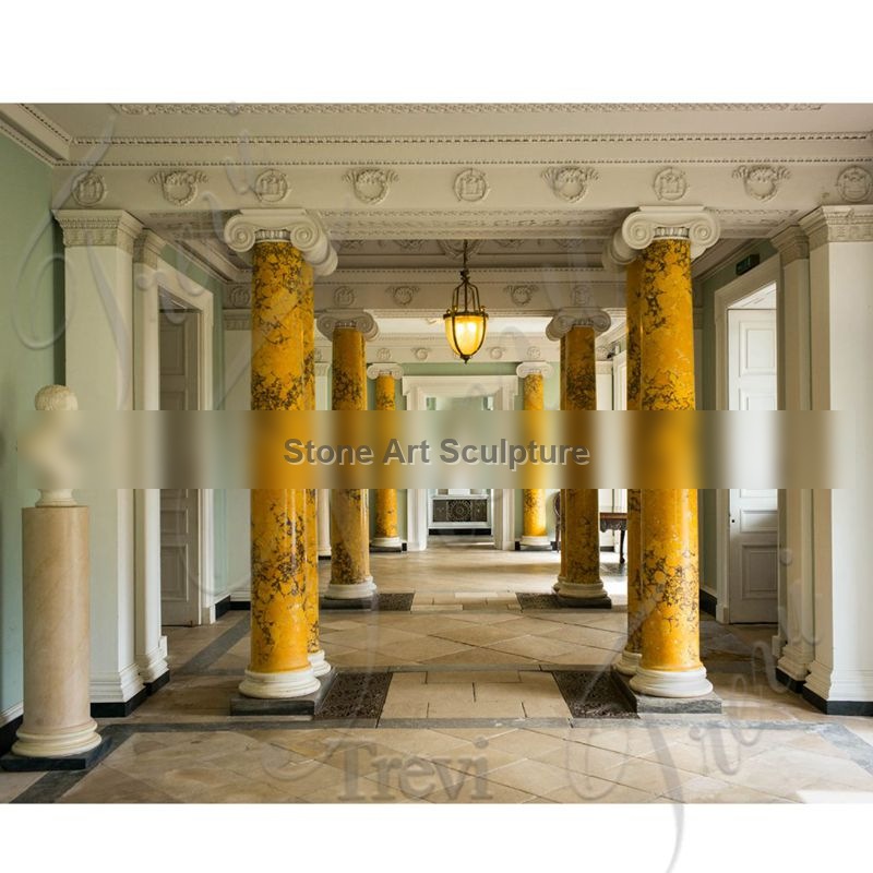 Marble Column Home Outdoor decor for Sale