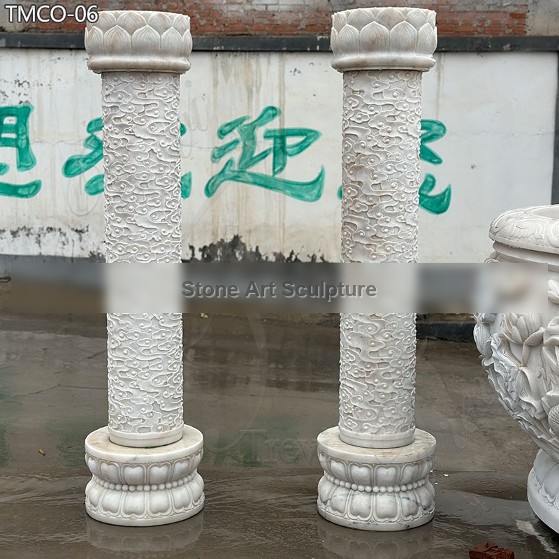 Luxury Marble Column Base for Home Decoration for Sale detail image