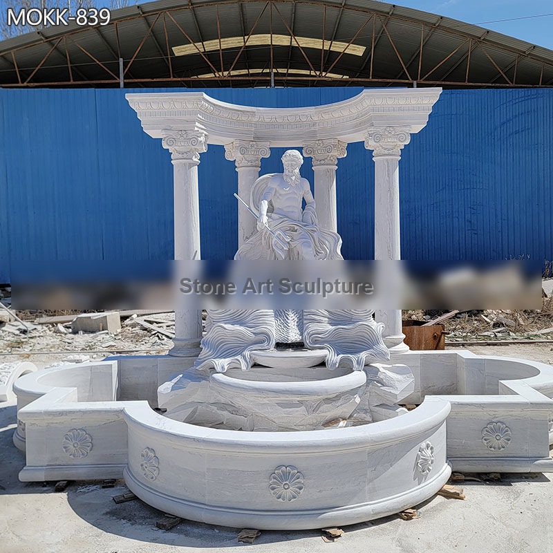 Custom Trevi Fountain with Poseidon Statue MOKK-839 detail image