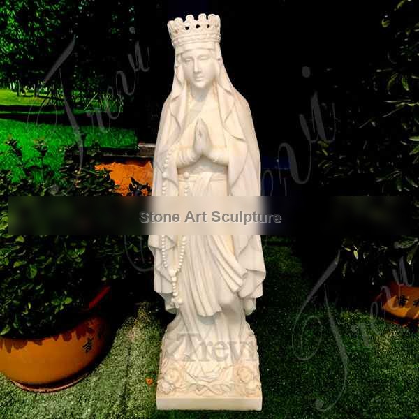 Catholic Garden Praying Mother Madonna Marble Statue Suppliers CHS-706