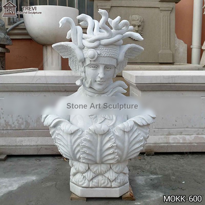 Hand of Medusa Marble Art Sculpture Supplier MOKK-600 detail image