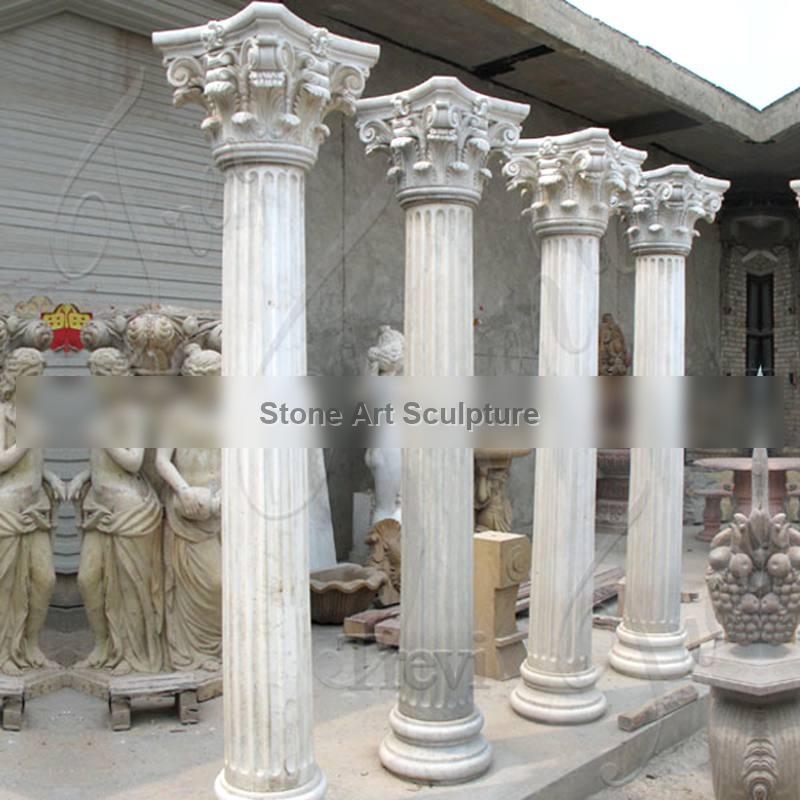 Marble Front Porch Home Depot Columns for Sale TMC-03 detail image