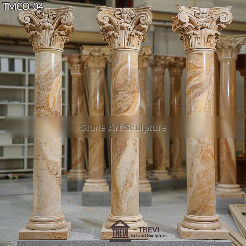 High Quality Solid Marble Column for Sale Factory Supply detail image