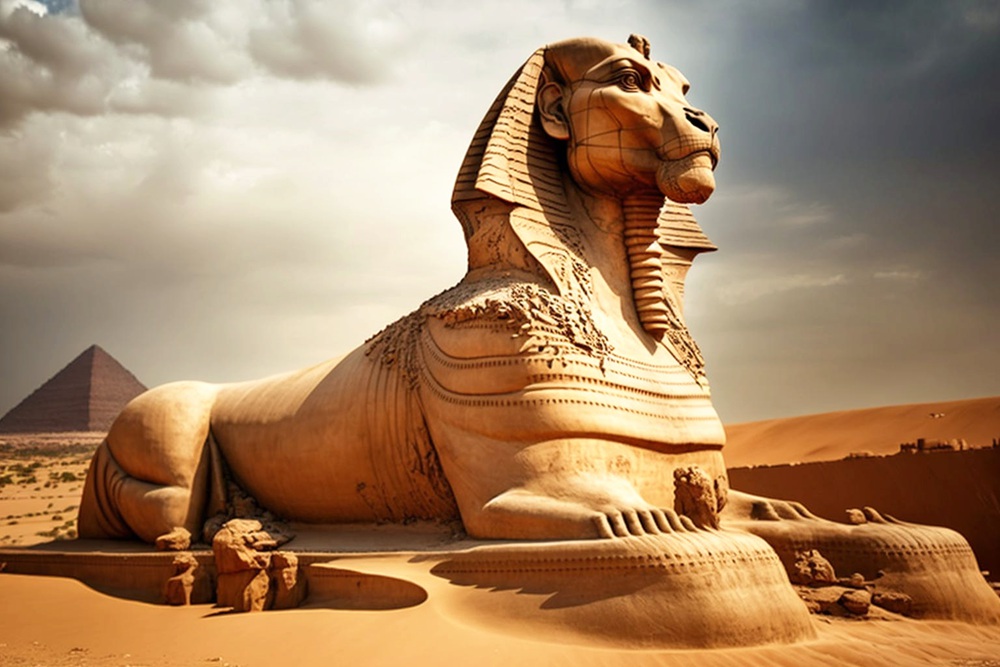 The Great Sphinx of Giza, Egypt The Great Sphinx of Giza, Egypt