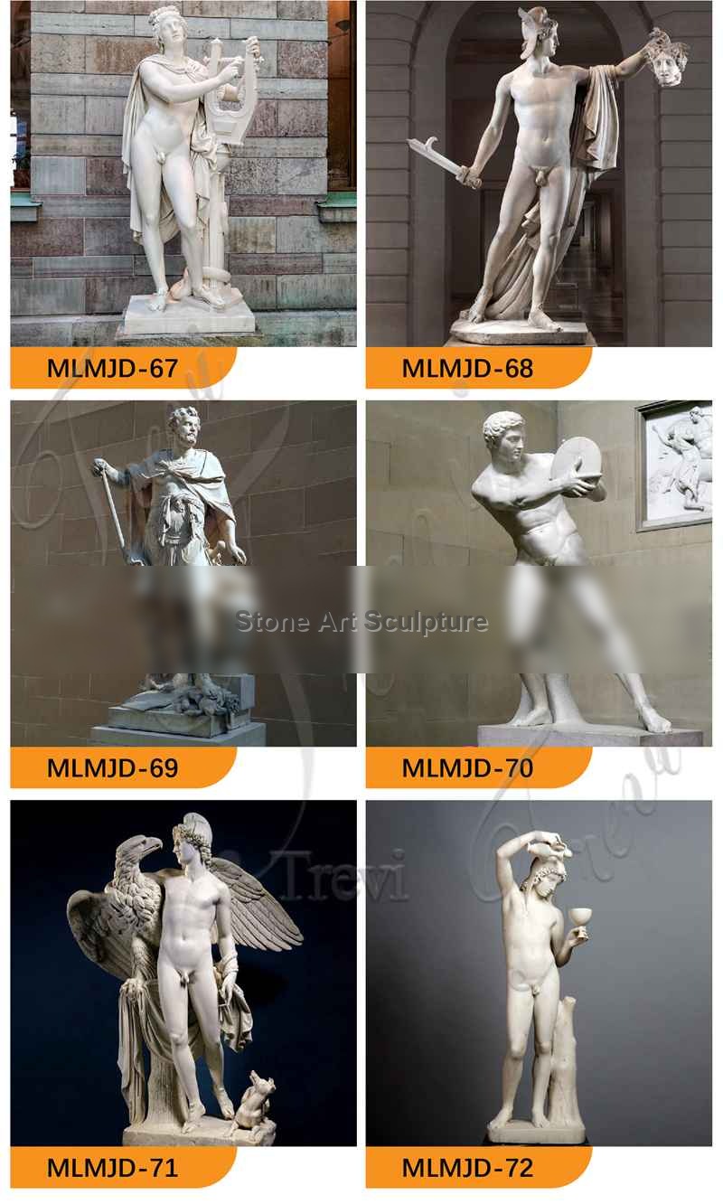 White Famous Marble Statue Greek Art for Sale MOKK-940 detail image