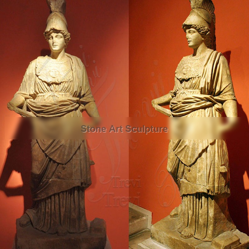 Famous The Goddess of Athena from Perge Marble Statue for Sale MOKK-542 detail image