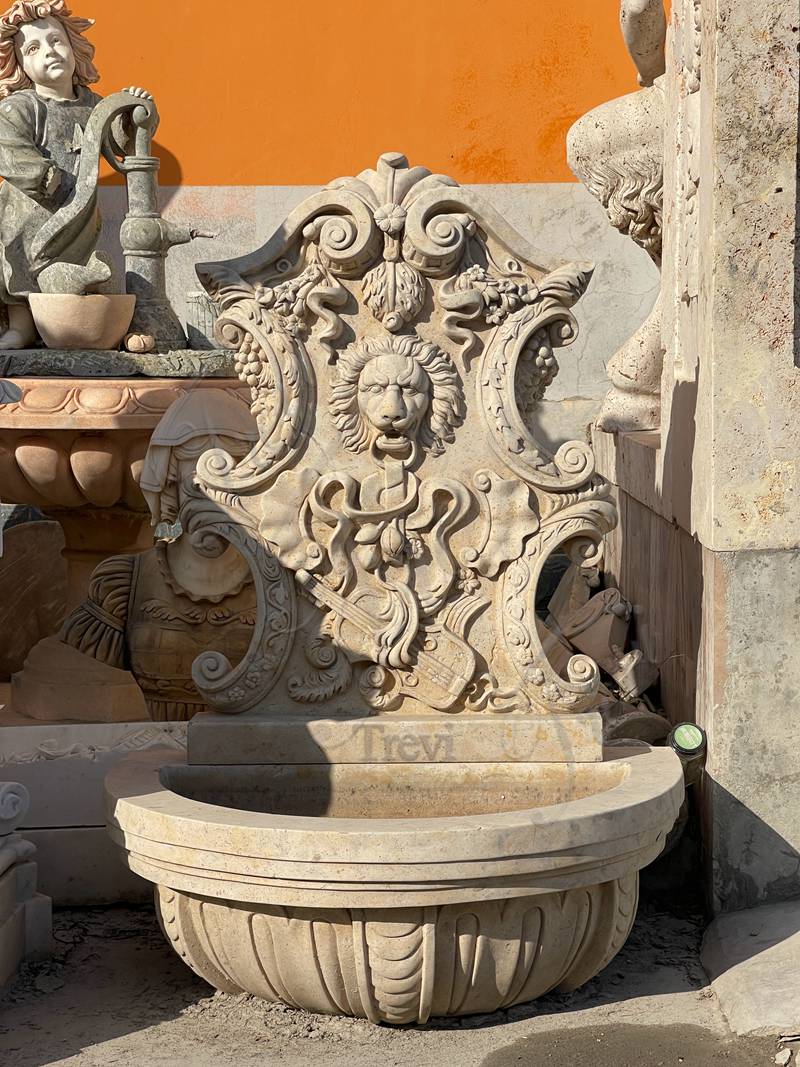 6 Ingenious Wall Fountains Design Ideas for Your Garden