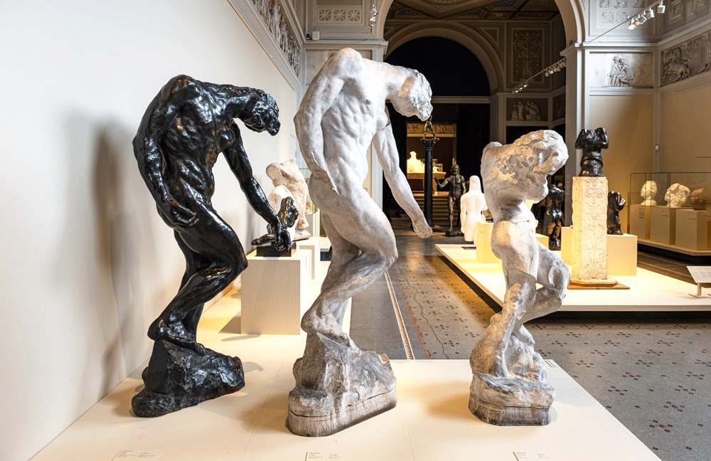 famous Rodin Sculptures in Various Materials