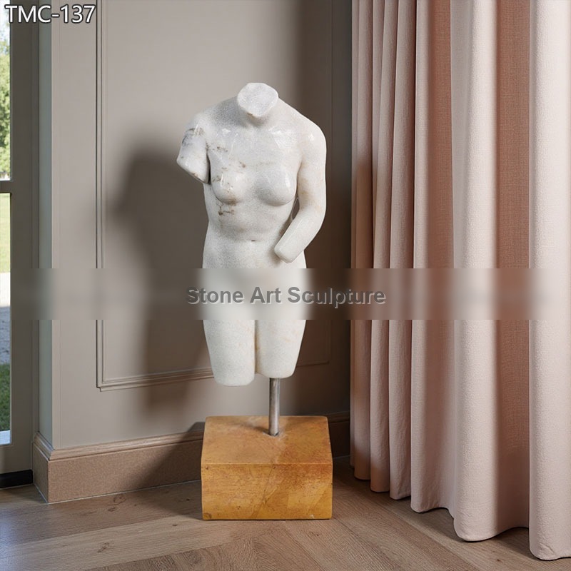 Marble Female Torso Statue