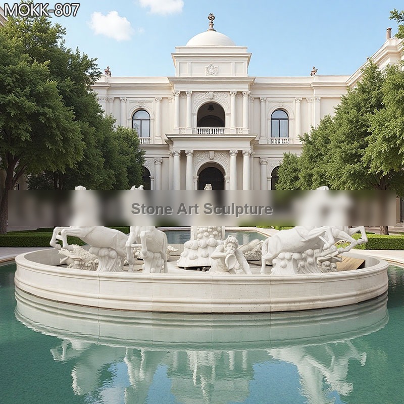Exquisite Versailles Apollo Fountain for Hotel Square MOKK-807 detail image