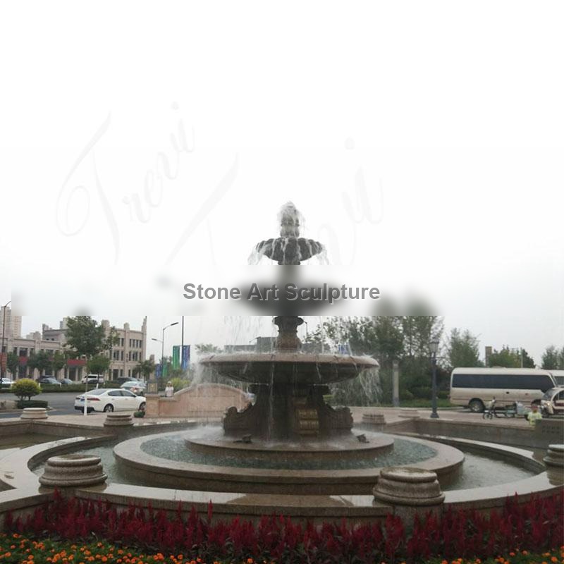 Buy Outdoor Tiered Granite Water Fountain Online MOKK-616 detail image