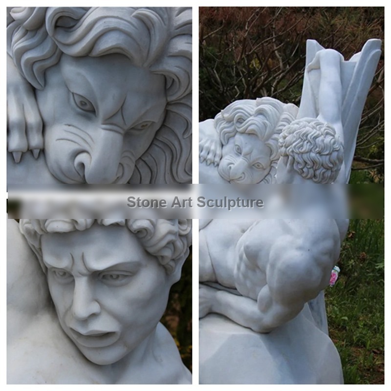 Famous Marble Milon De Crotone Statue Replica TMC-65 detail image