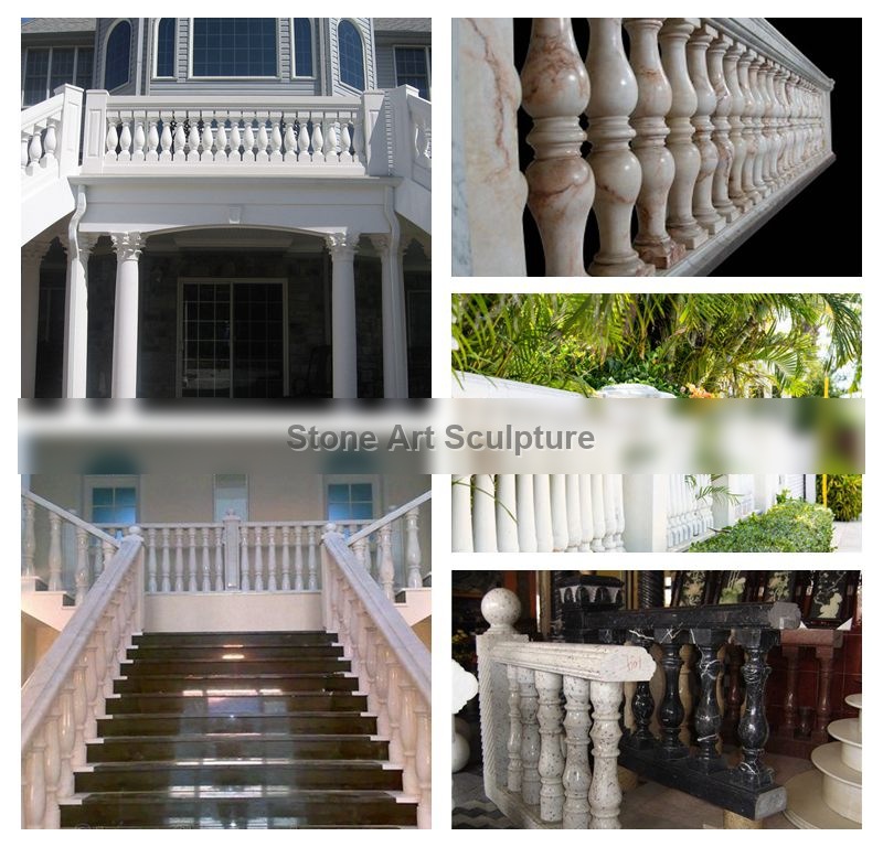 High-Quality White Marble Balustrade Factory Supplier TMAD-06 detail image