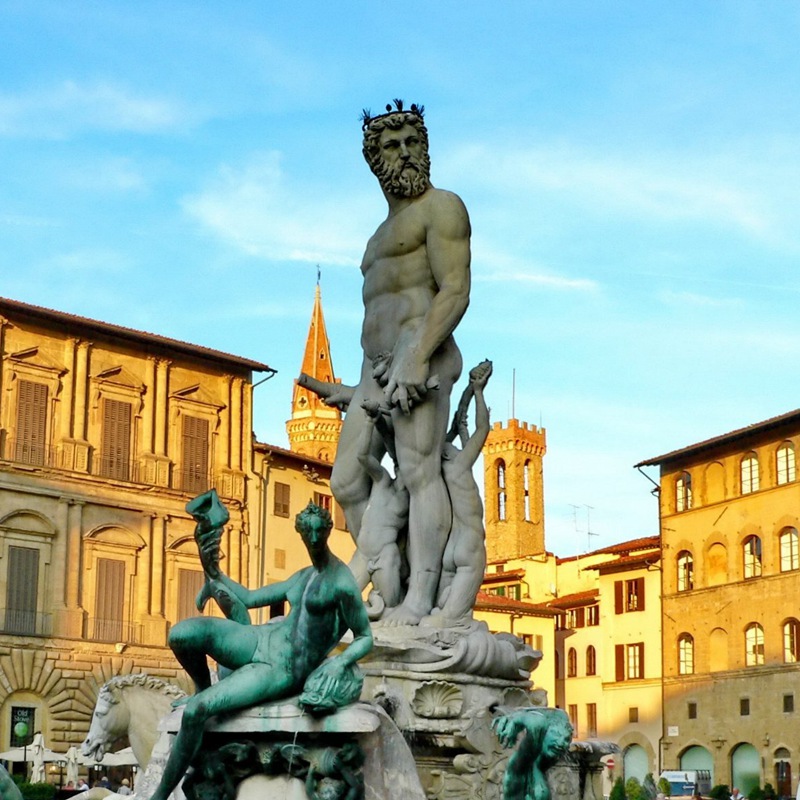 poseidon sculpture