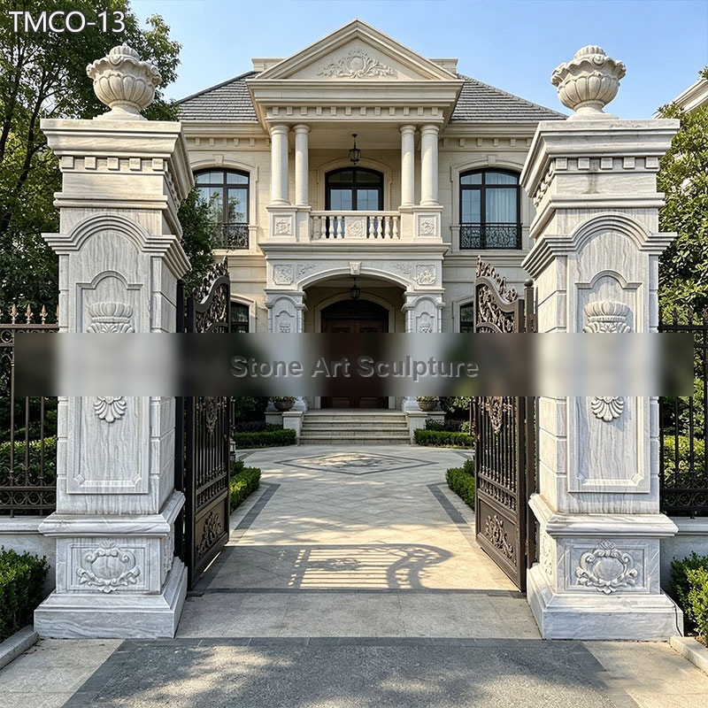 Luxurious Marble Gate Post Columns TMCO-13
