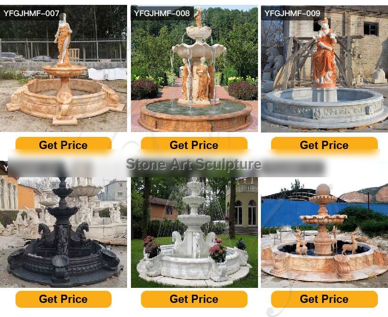 Small Size Outdoor Marble Fountain for sale MOKK-840 detail image