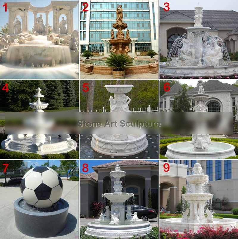 Buy Outdoor Tiered Granite Water Fountain Online MOKK-616 detail image