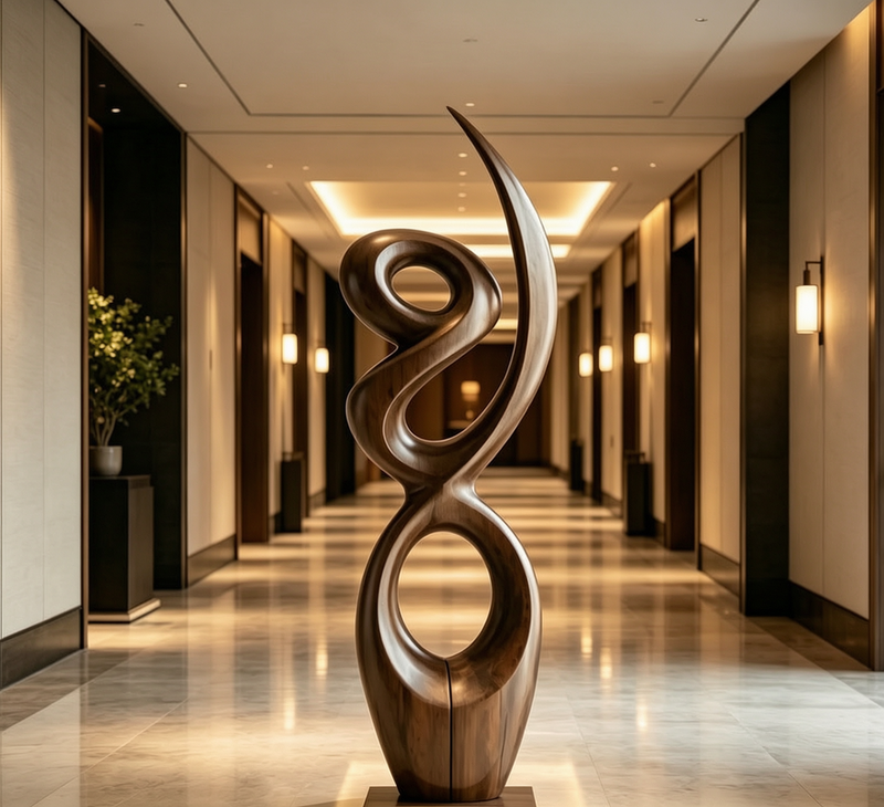 traditional wood sculpture