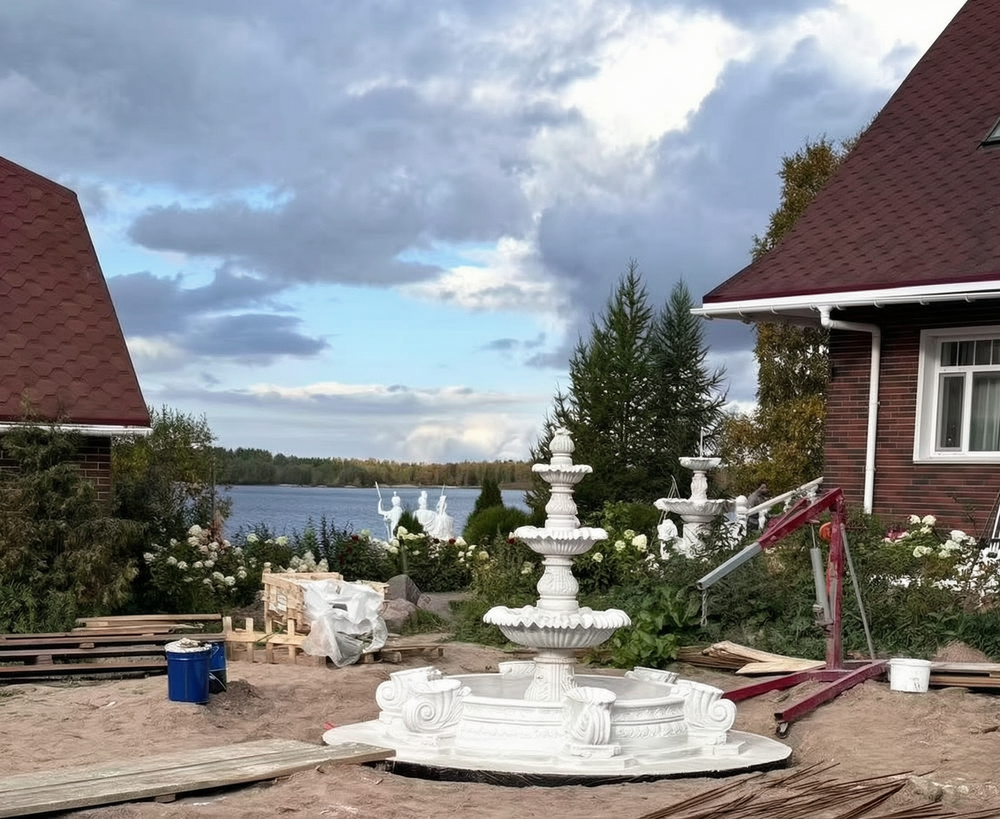 Russian marble tired fountain feedback