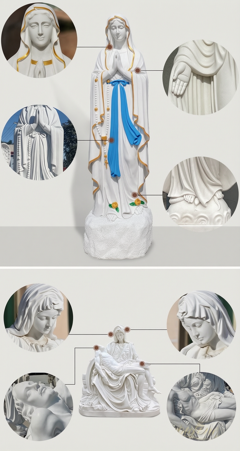 YOUFINE marble mary statue for sale
