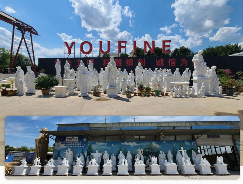 YOUFINE marble mary statue for sale