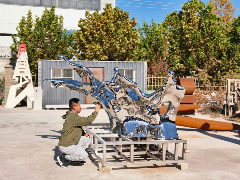 sculpture quality inspection