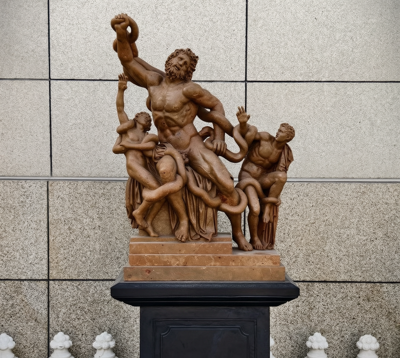 Laocoon and His Sons marble Sculpture